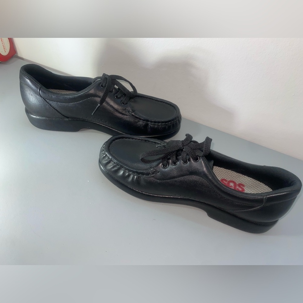 SAS Take Time Black Tripad Comfort Lace Up Sneakers Shoes Women’s Sz 8 M - Picture 10 of 12